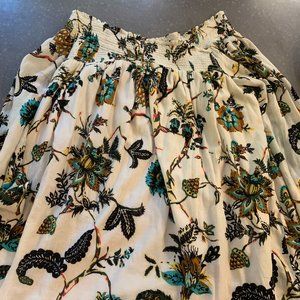 Bohemian tunic resort-wear top/mini-dress; S; Brass Plum Nordstrom